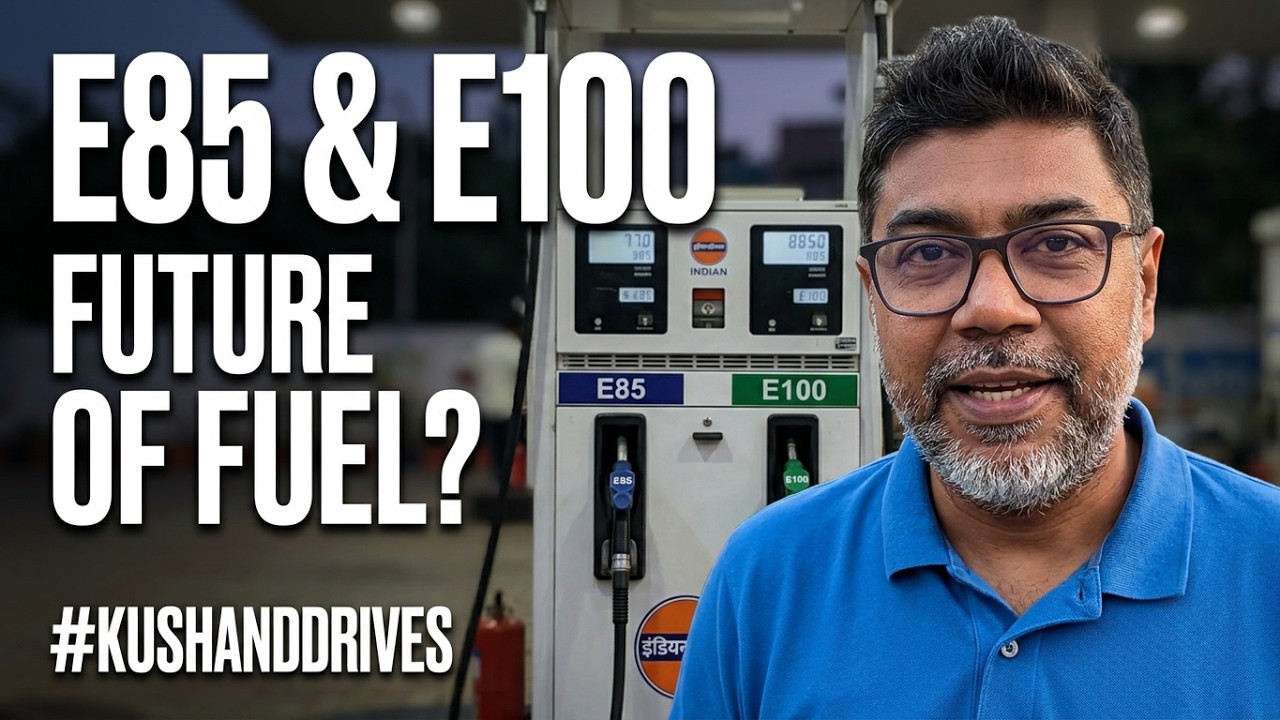 Несколько кратких мыслей об этанольных смесях E85 и E100 и будущей топливной стратегии Индии #kus...