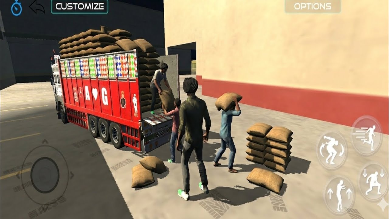 Aaj Anaaj ko lekar Mandi jana hai night me india vehicles simulator 3d 