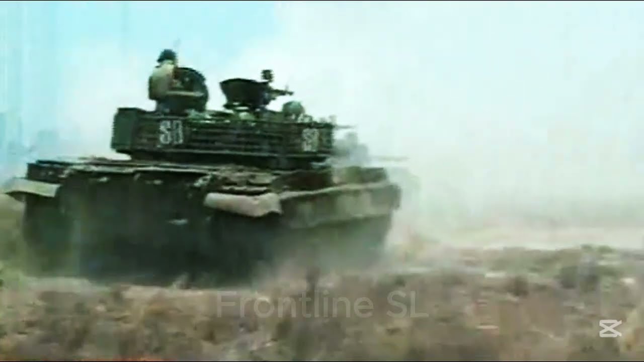 T 55 Battle Tank, combat footage #srilanka #army #tank