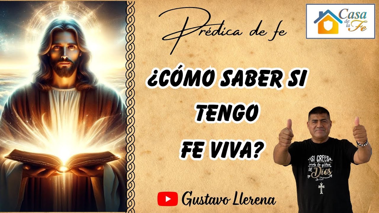 ¿COMO SÉ QUE TENGO FE VIVA?