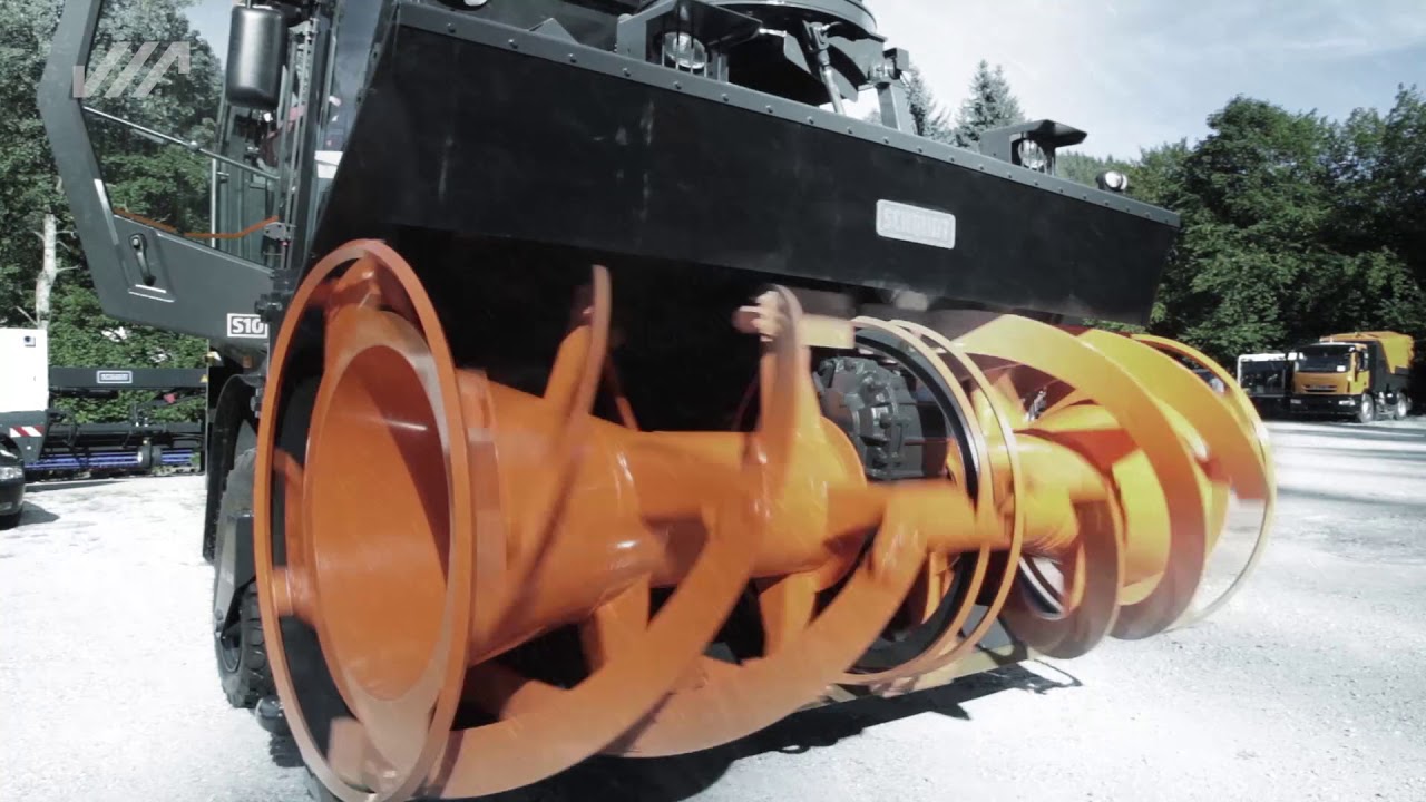 Schmidt Supra - Selbstfahrende Schneefrässchleuder