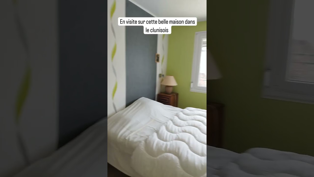 Maison avec vue dans le clunisois