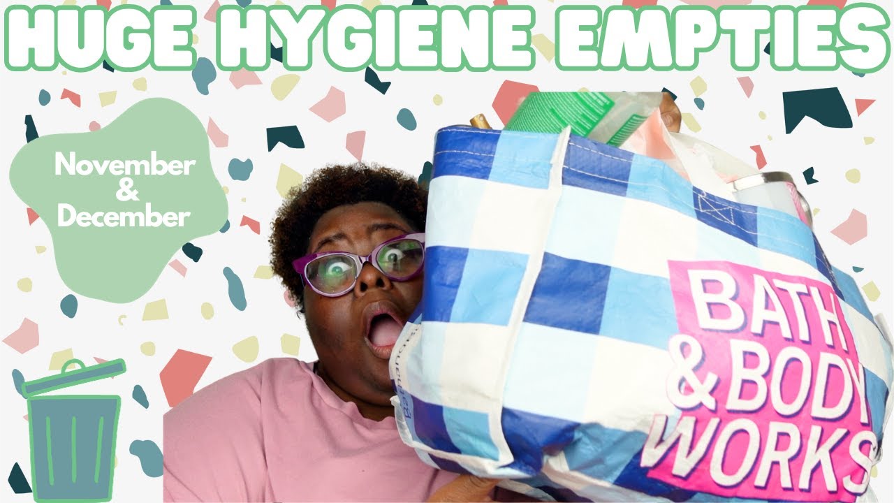 Huge Body Care & Hygiene Empties| November & December Empties|First Empty of the Year