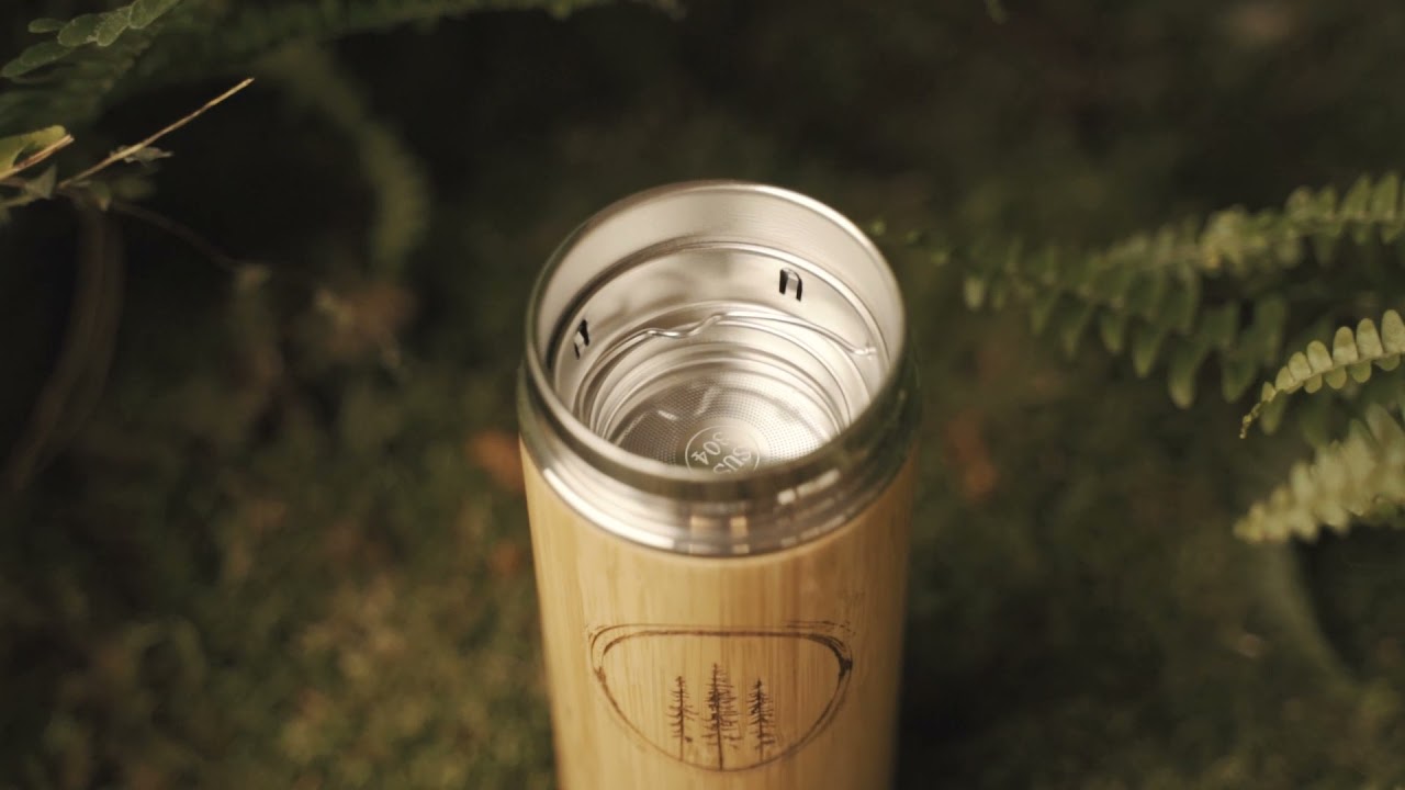 Holzbrüder®  Bambus Thermoskannen