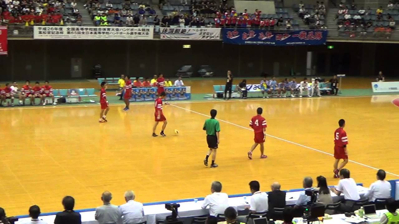 20140806横浜創学館ー小林秀峰 ハンドボール大会