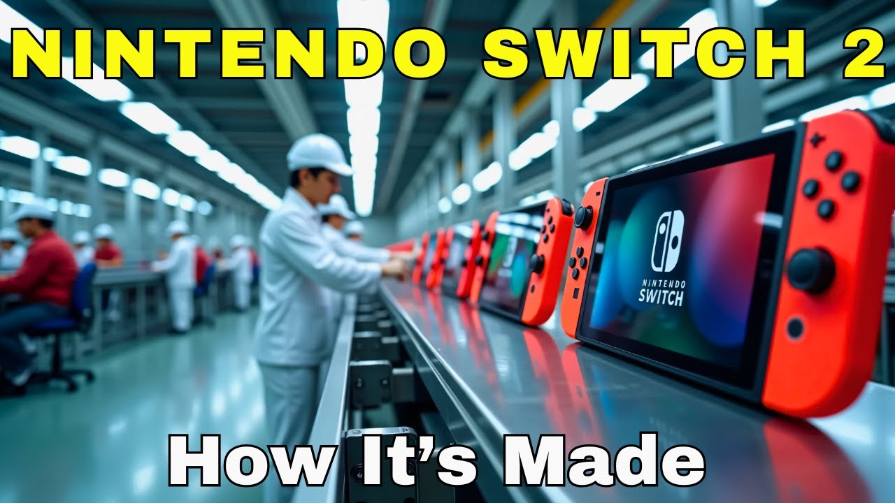 How Nintendo Switch 2 Is Made – And Why It Costs $450 | THE MAKING