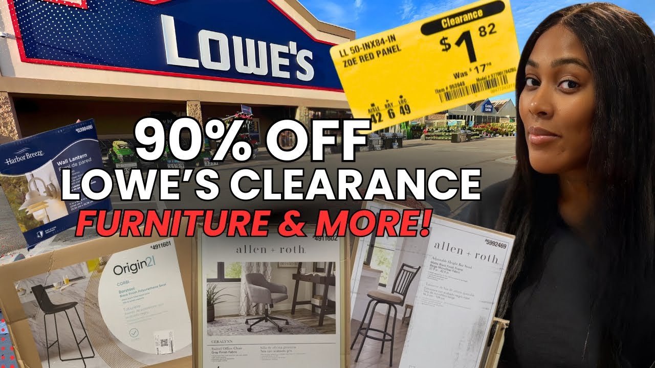 СКИДКА 90% НА РАСПРОДАЖУ В LOWES! ВЫ НЕ ПОВЕРИТЕ, ЧТО Я НАШЛА!