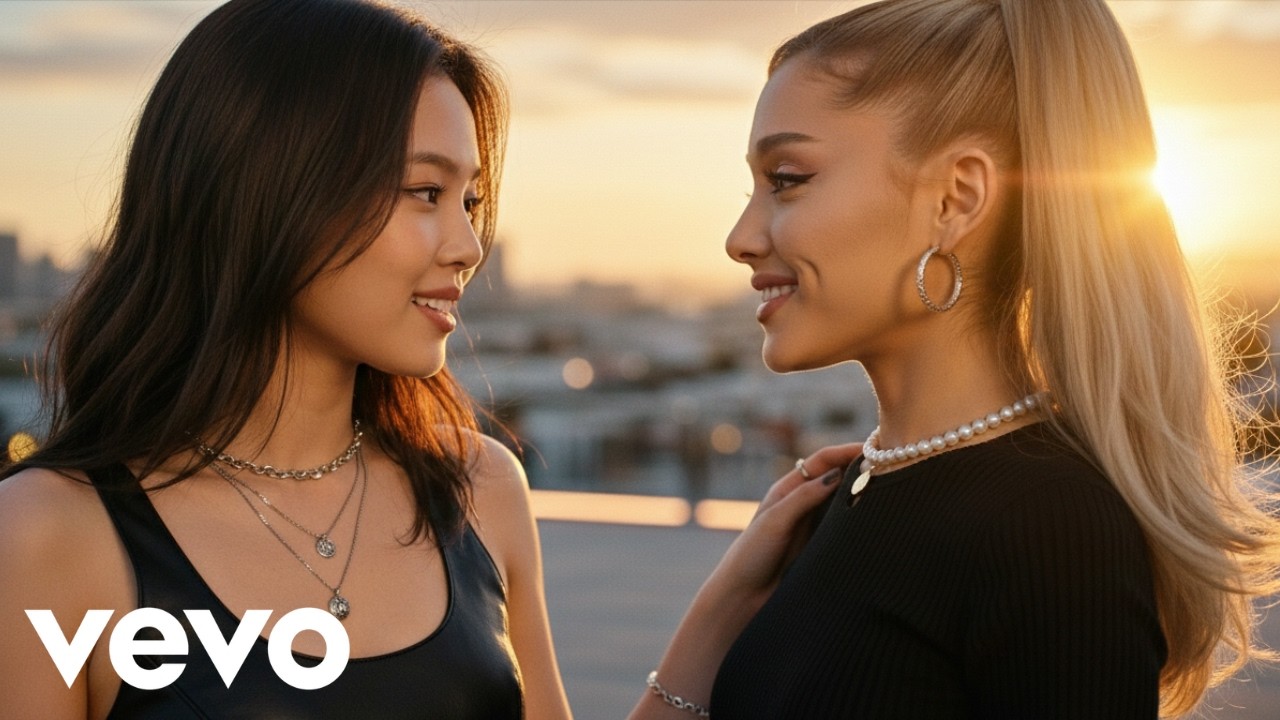 Jennie, Ariana Grande - LAST WARNING (ft. Rosé, Jisoo, Lisa, Tyga, K-Pop) | (Lyrics Music Video)
