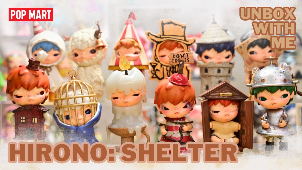 【POP MART】HIRONO: SHELTER | FULL SET UNBOXING (4K)