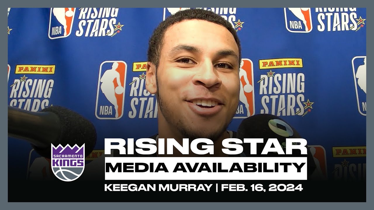 Keegan Murray Rising Stars Pregame Media Availability | 2.16.24