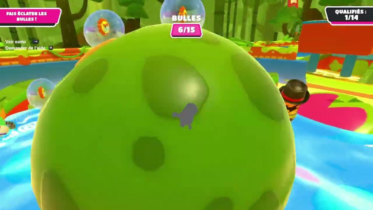 لعبة ترفع ضغط fall guys😡🤬