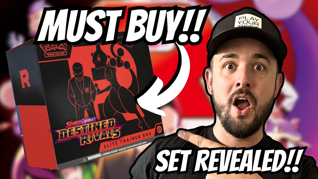 SET REVEALED Destined Rivals Elite Trainer Box OPENING