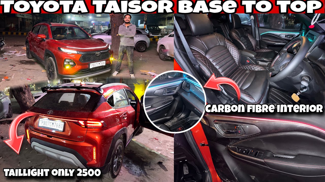 2026 TOYOTA TAISOR MODIFICATIONS ✅ TAISOR MODIFICATIONS ✅ MODIFIED TAISOR ✅TAISOR BASE TO TOP