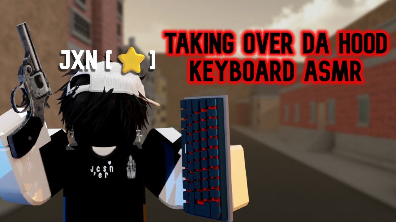 Taking over da hood solo raiding keyboard asmr!!!!