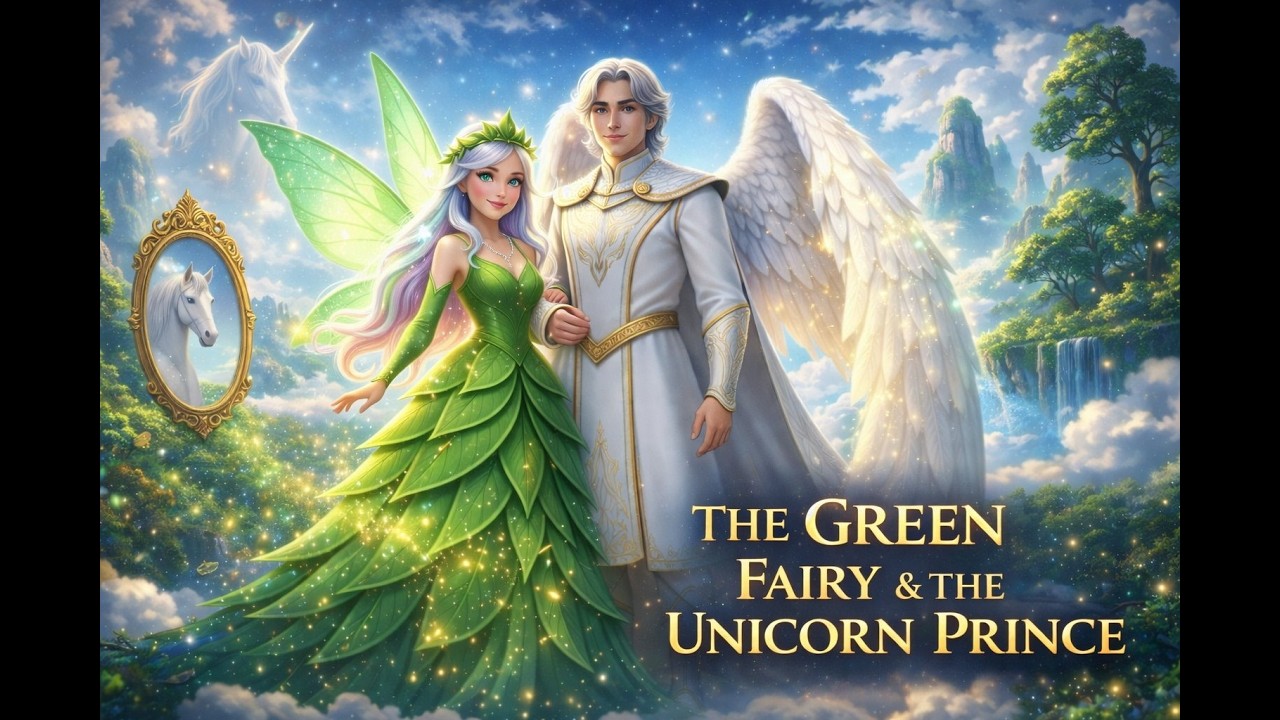 The MOST ENCHANTING Fairy Tale: The Green Fairy & The Unicorn Prince | 3D Story.