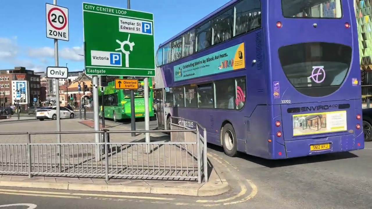 Buses at Leeds