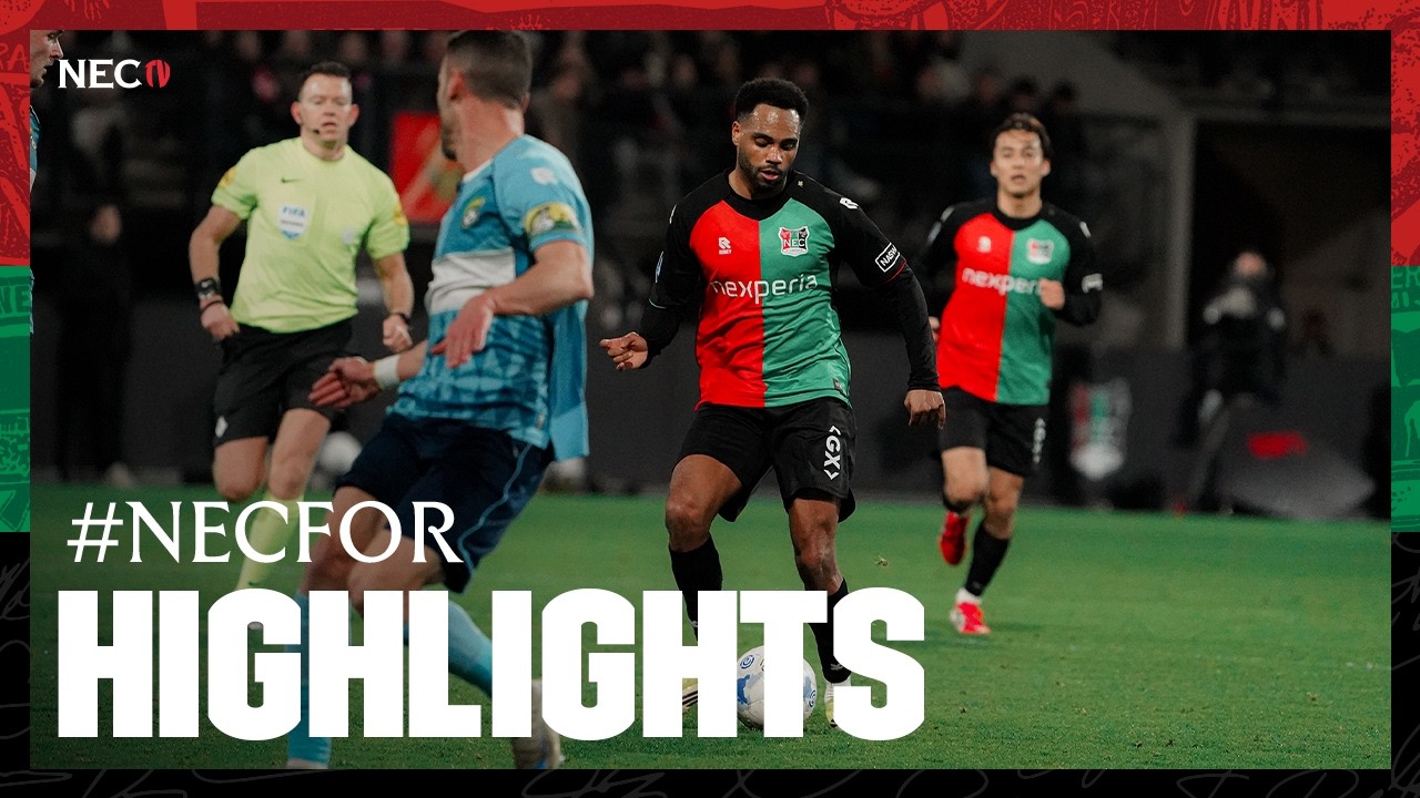 N.E.C. ook in eigen huis geklopt door Fortuna Sittard | Highlights #NECFOR