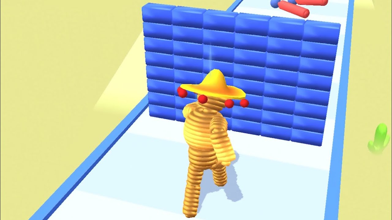 Rope-Man Run - All Levels Gameplay Android, iOS