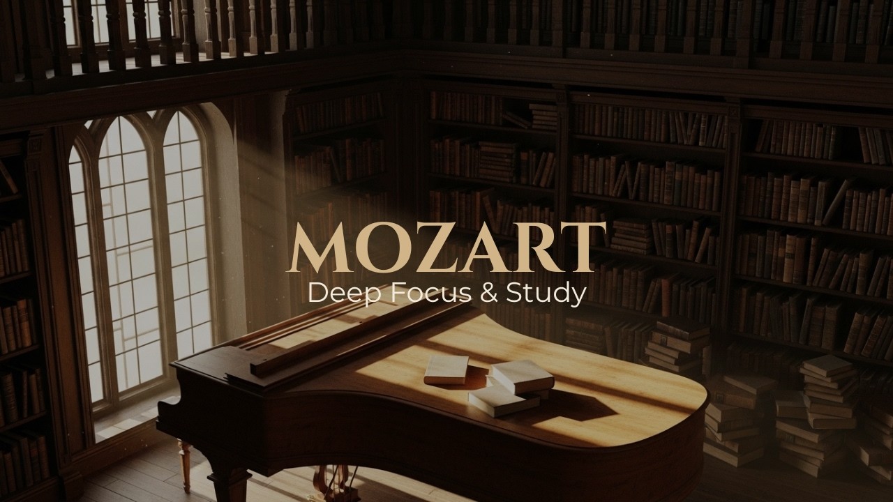 Mozart Inspired Piano Sonata for Deep Focus, Study & Reading | Venerable Piano