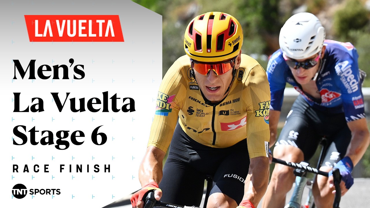 BATTLE AT THE FINISH! 💪 | 2026 Men's La Vuelta Stage 6 Final KM's | TNT Sports Cycling
