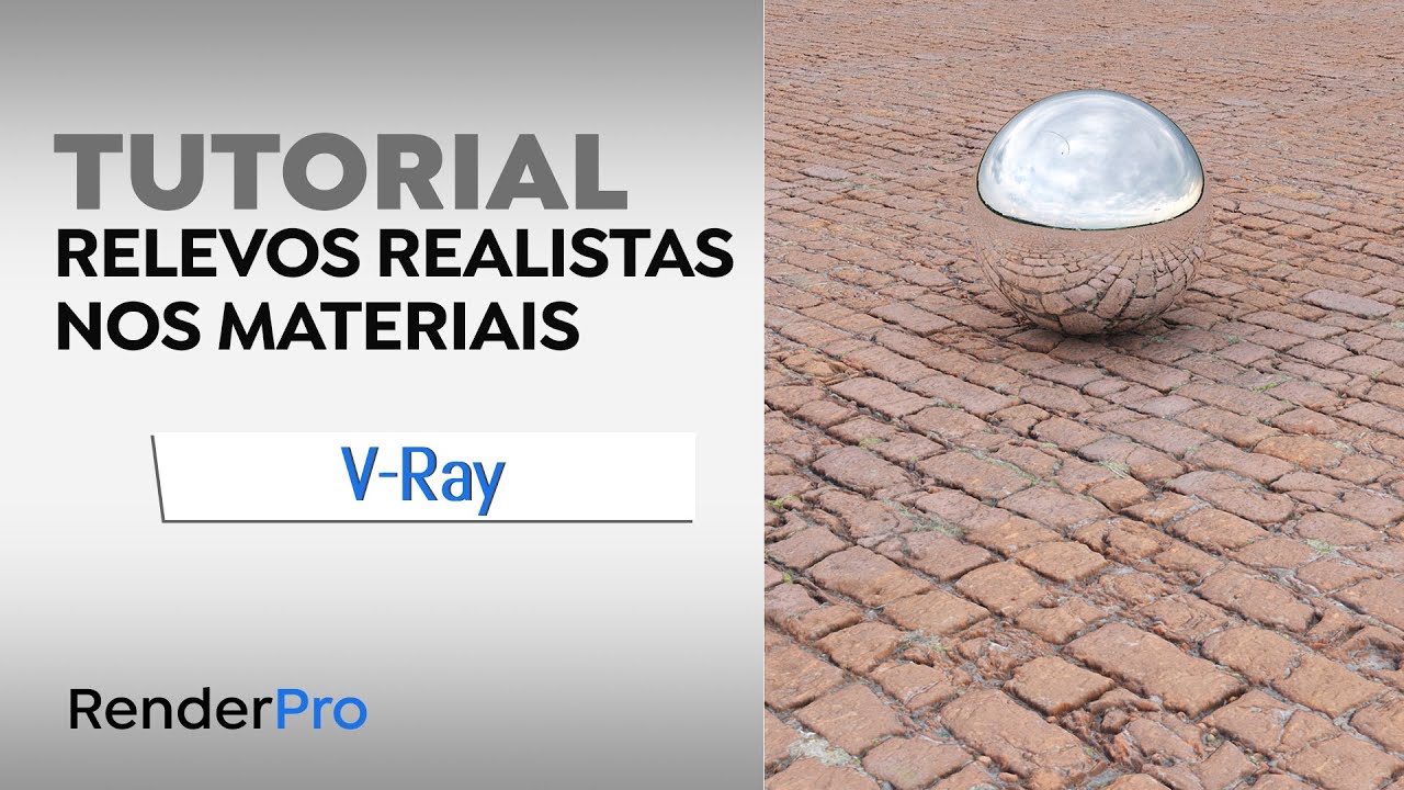 Tutorial Completo Relevos Realistas nos Materiais - Sketchup e V-Ray Next