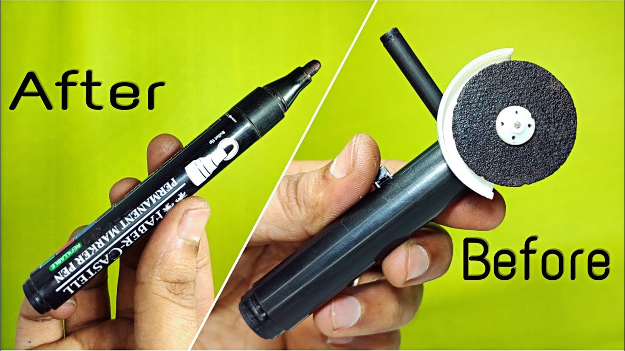 DIY mini angle grinder | DIY powerful angle grinder |