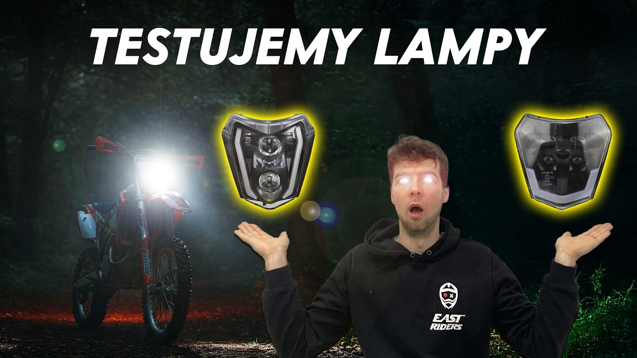 Czy zamiennik świeci lepiej? | Test lamp do KTMa