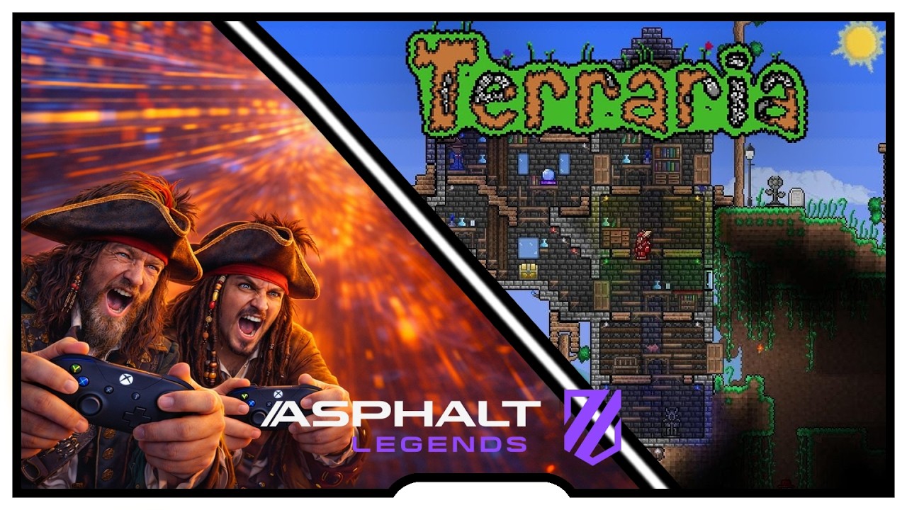 Primero Asphalt Legends Luego Terraria 🇭🇳