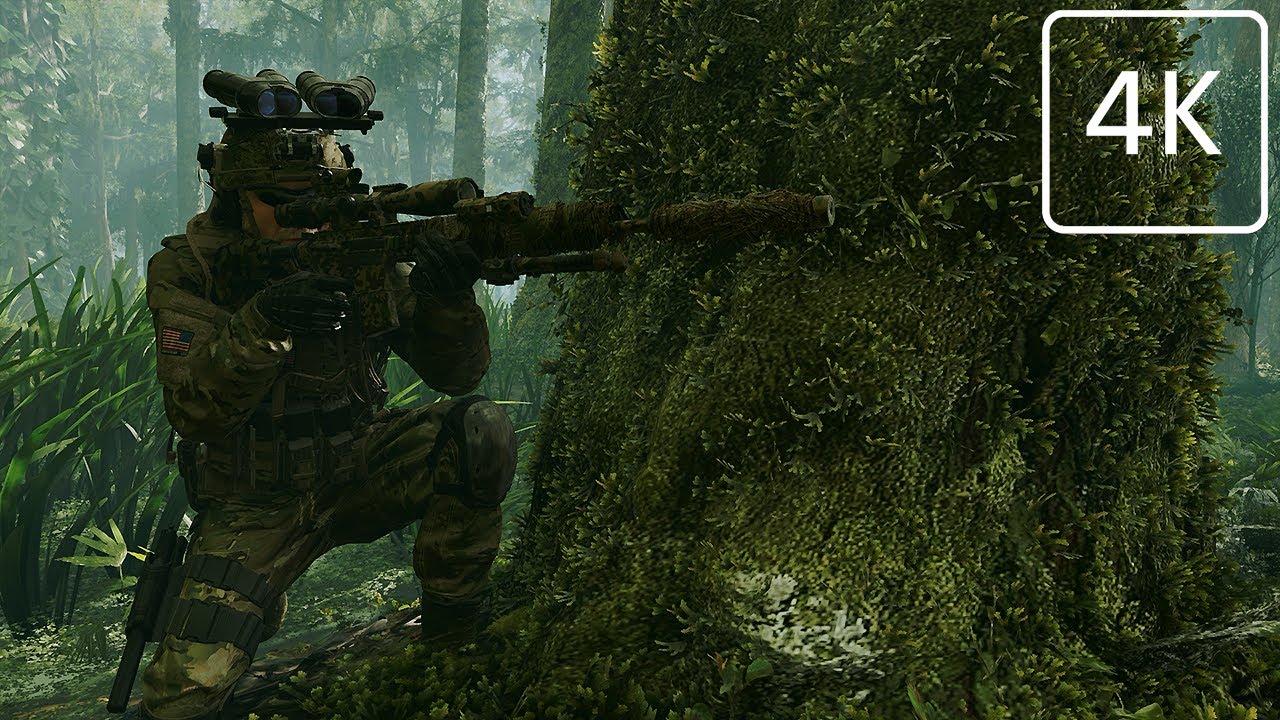 US ARMY RANGER SNIPER • Solo Stealth  [4K UHD 60FPS] Ghost Recon Breakpoint Gameplay