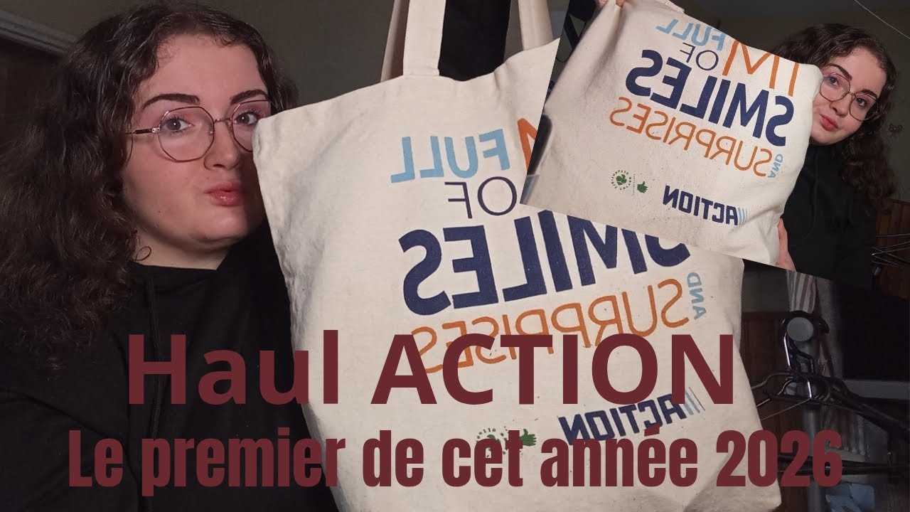 Haul ACTION 🛍️|| le premier de cet année 2026#haul #action #shoppinghaul #shopping  