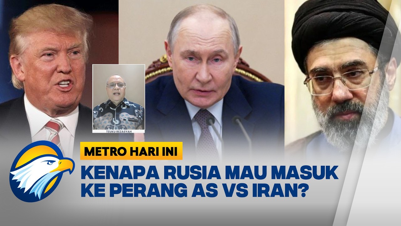 PUTIN IKUT CAMPUR KONFLIK IRAN VS AS, PERANG BAKAL MAKIN PANJANG? | Metro Hari ini