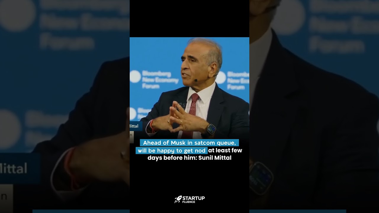 Airtel Is Ahead of Starlink in India&rsquo;s Approval Queue,&rdquo; Says Sunil Mittal | WATCH