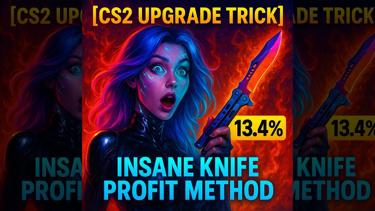 [CS2 Upgrade Trick] Insane Knife Profit Method 💸 Hellcase 2025
