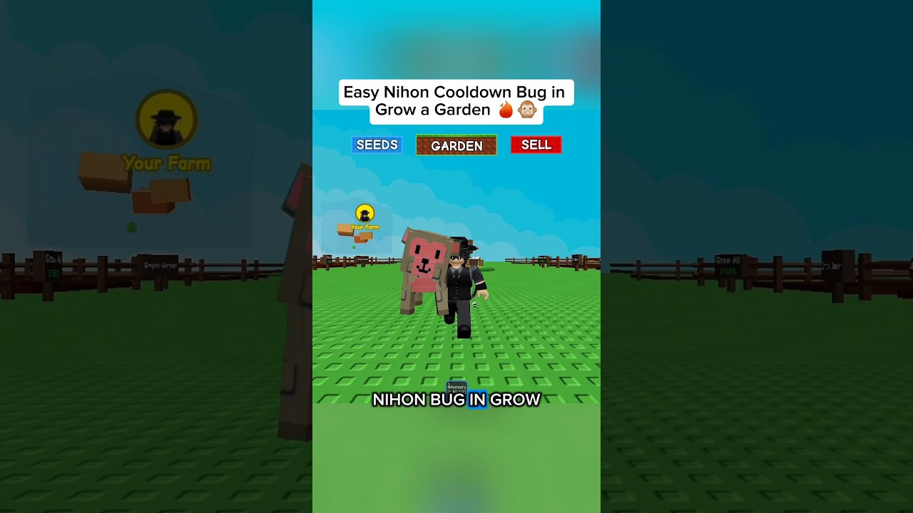 🔥 Nihon Bug Tutorial - Easy & Fast! | Grow a Garden Roblox