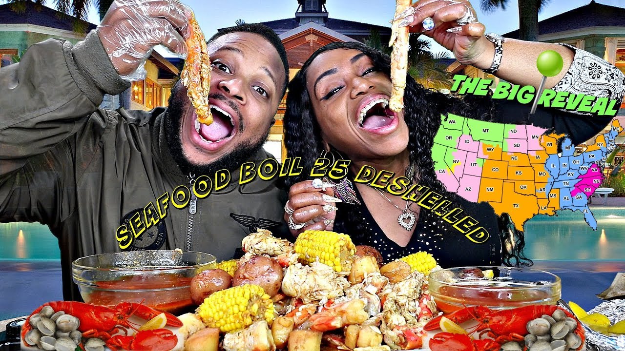 Seafood Boil 25; Revealing what State We're Moving to