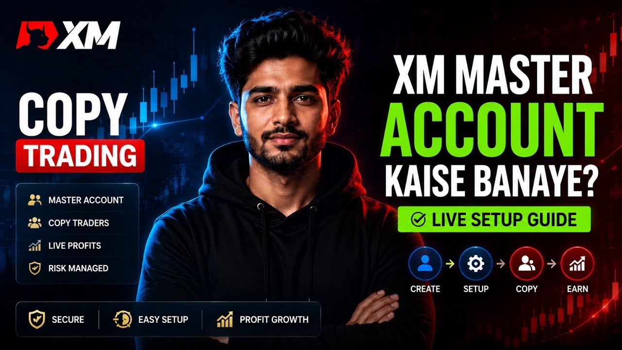 XM Master Account Kaise Banaye? ✅ XM Copy Trading Live Setup Guide 2026 Step By Step