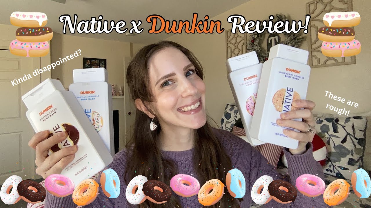 NATIVE X DUNKIN REVIEW! | Did Native MISS THE MARK with these donut-inspired scents?