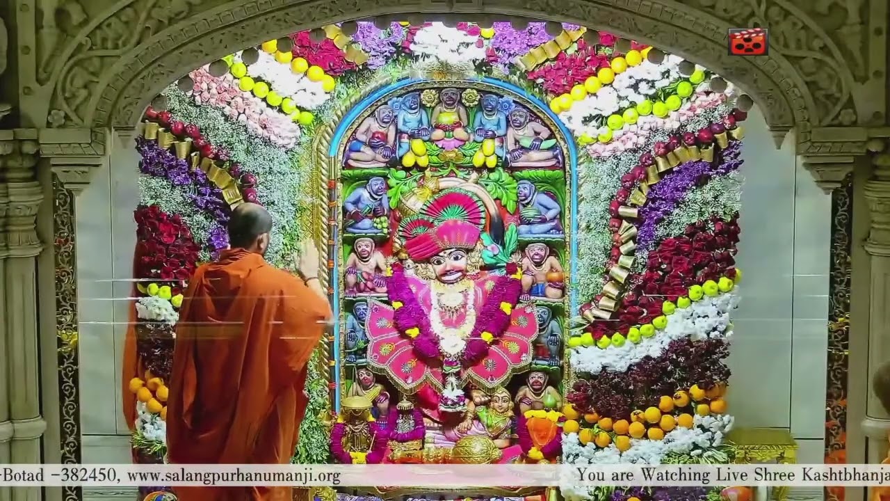 Sandhya Aarti Darshan Salangpur Date : 15-04-2026
