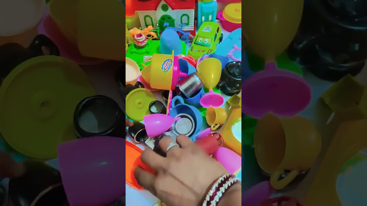 Beauty and kitchen 🍭 Play Store miniature cooking Toys ASMR 