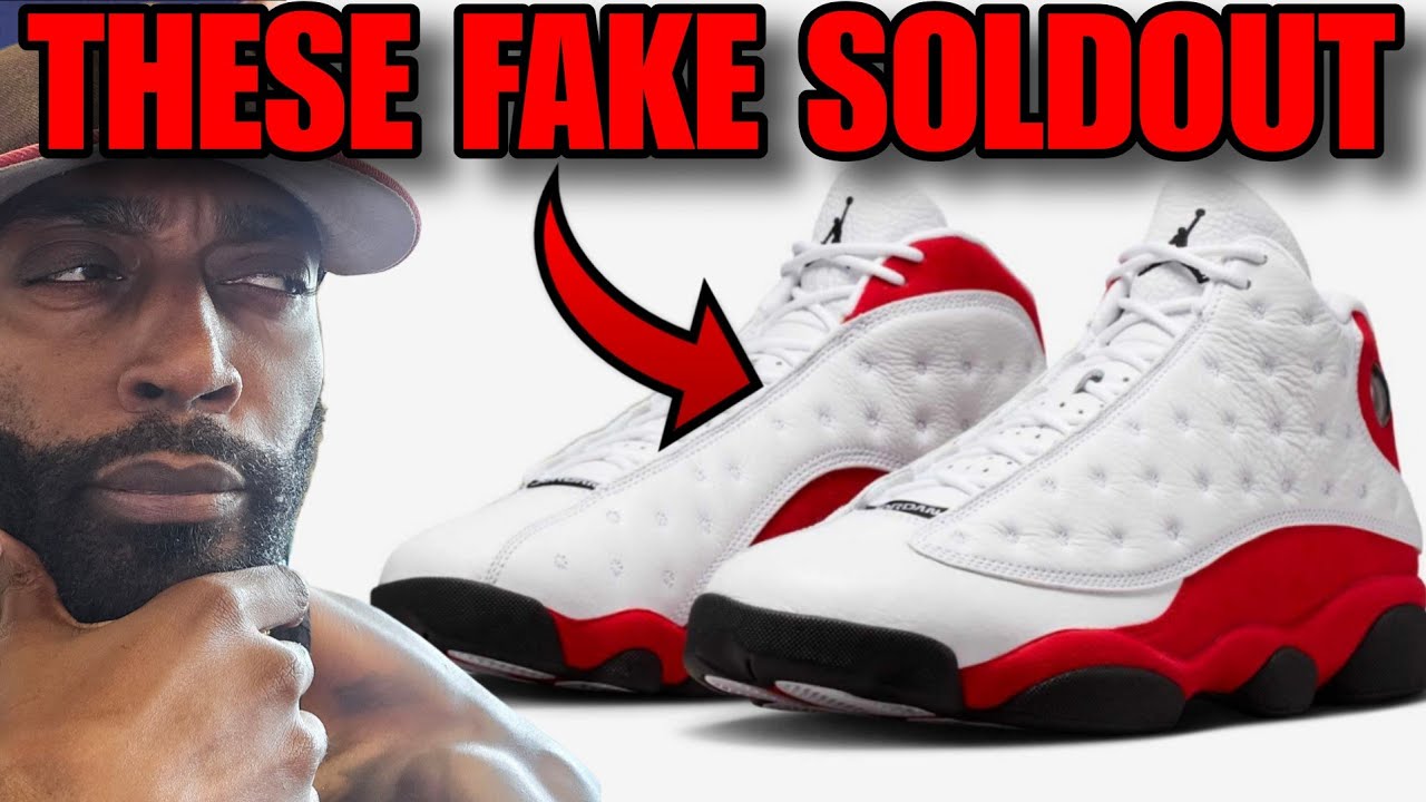 Nike нас обманули!! Подделка Jordan 13 Chicago Cherry распродана!!