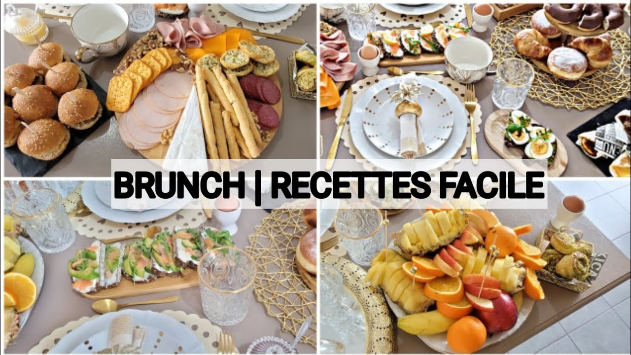 BRUNCH RECETTES FACILE & RAPIDE & IDÉES DÉCORATION DE TABLE 03.01.22 #BRUNCH #RECETTES #DÉCORATION