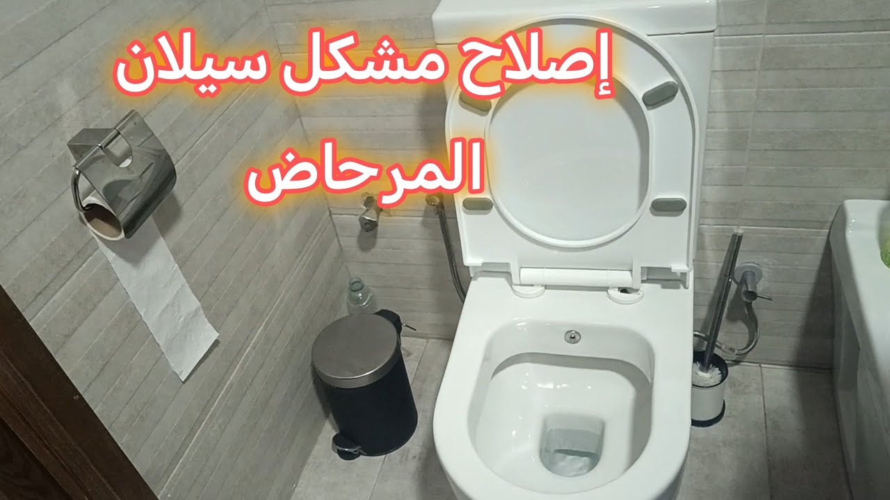 حل مشكلة سيلان المرحاض