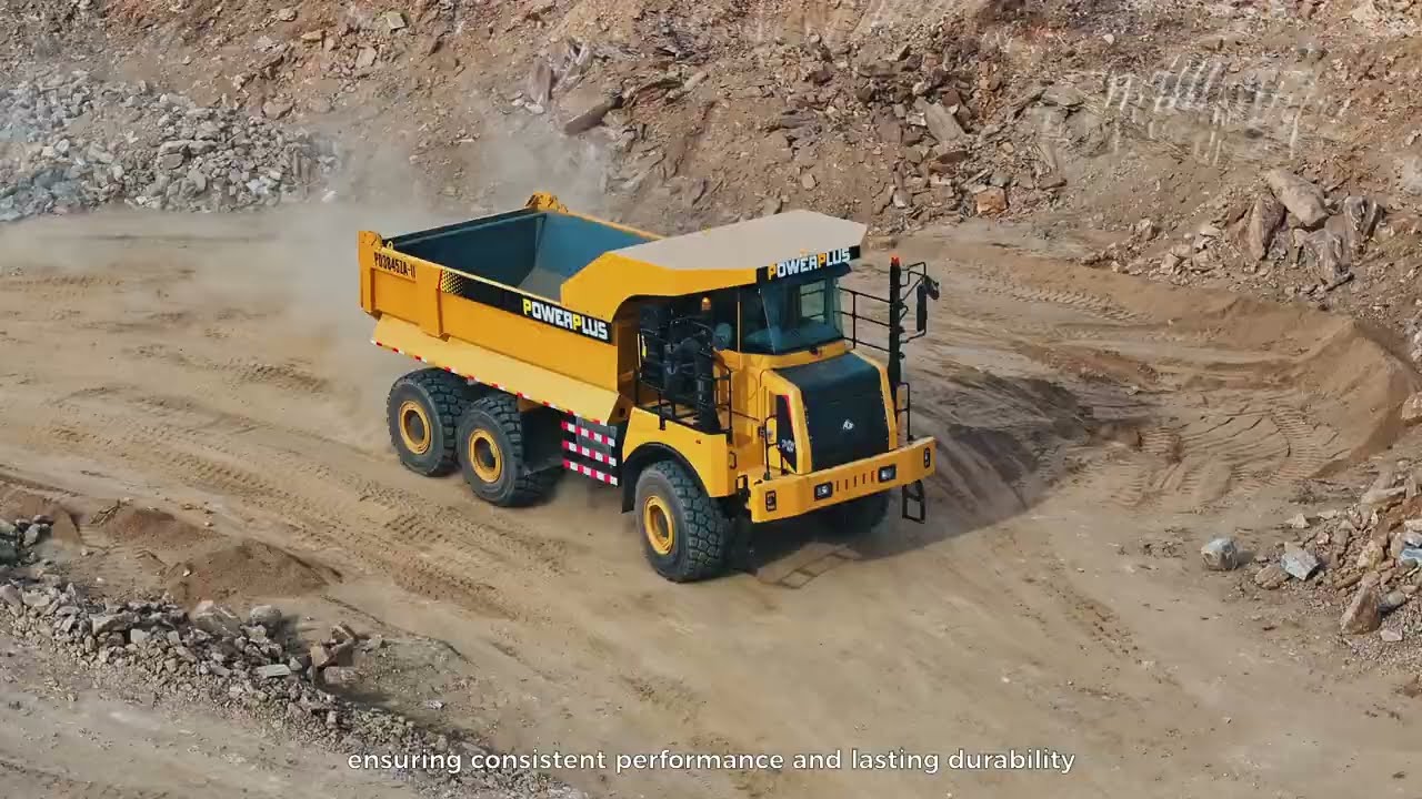 POWERPLUS PD3845ZA-II 6x6 Heavy Duty Dump Truck