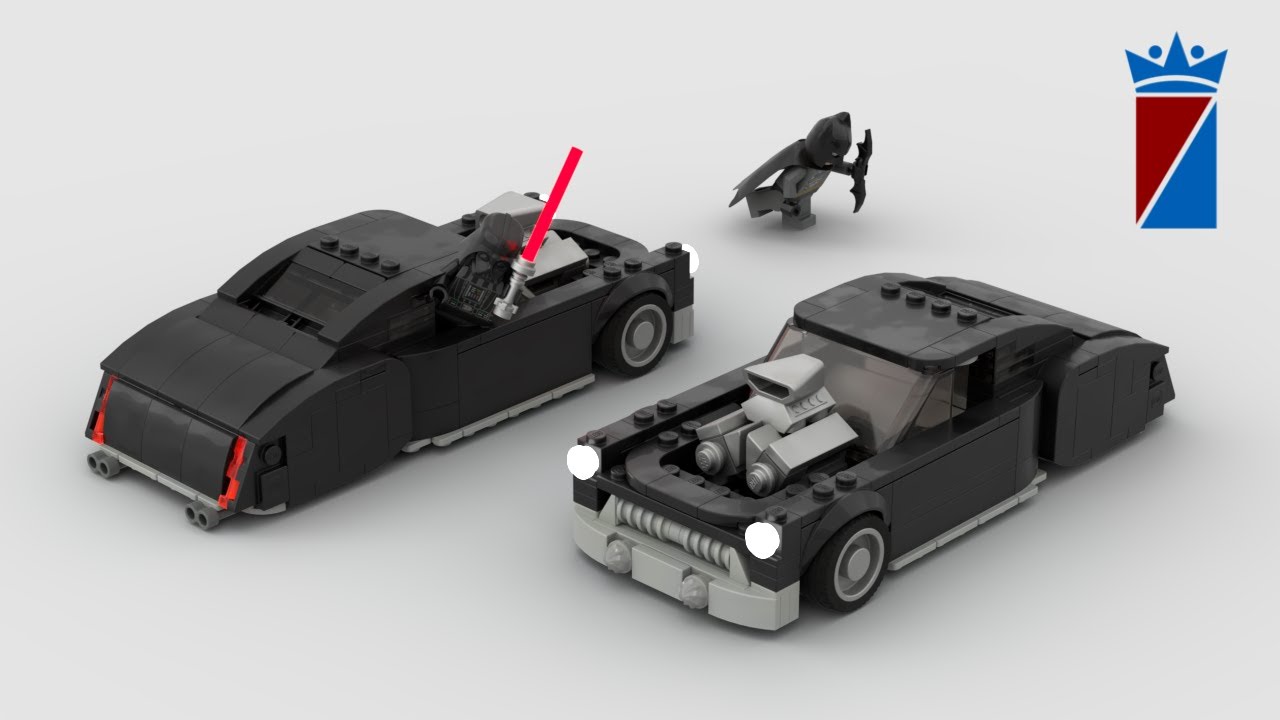 LEGO Classic Muscle Car 1950's Vintage Hudson Hornet / GTA 5 Albany Hermes Tutorial