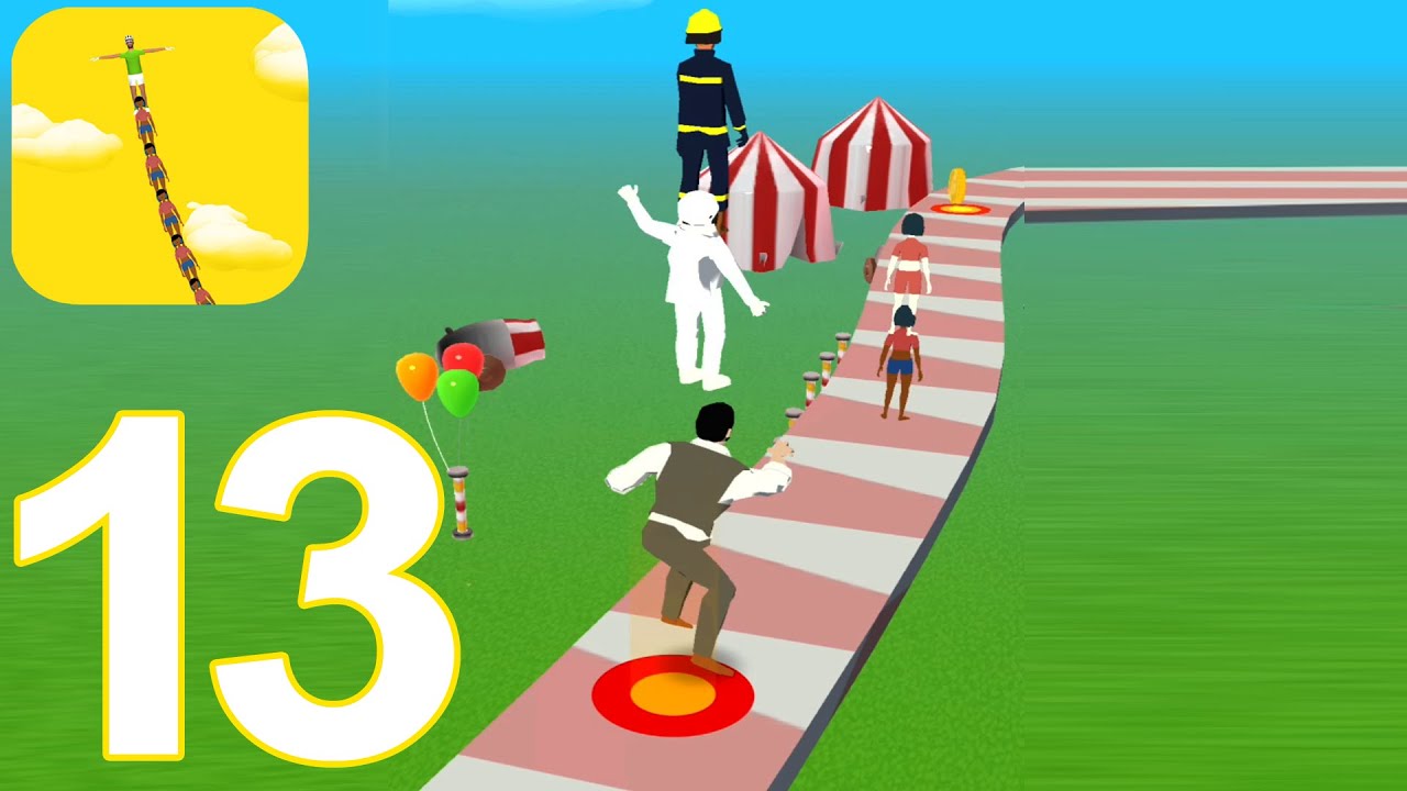Tower Run Grow Your Tower Gameplay Walkthrough Part 13 All Levels (IOS/Android)