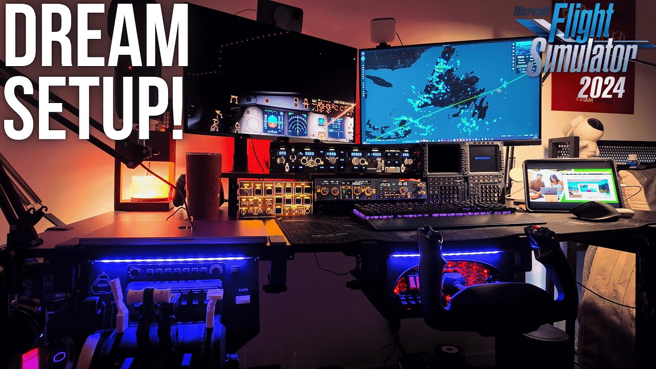 My Dream Flight Setup Part 1! ► Wingflex FCU Cube, RMP Cube & MCDU Review & Test Flight! | MSFS 2024