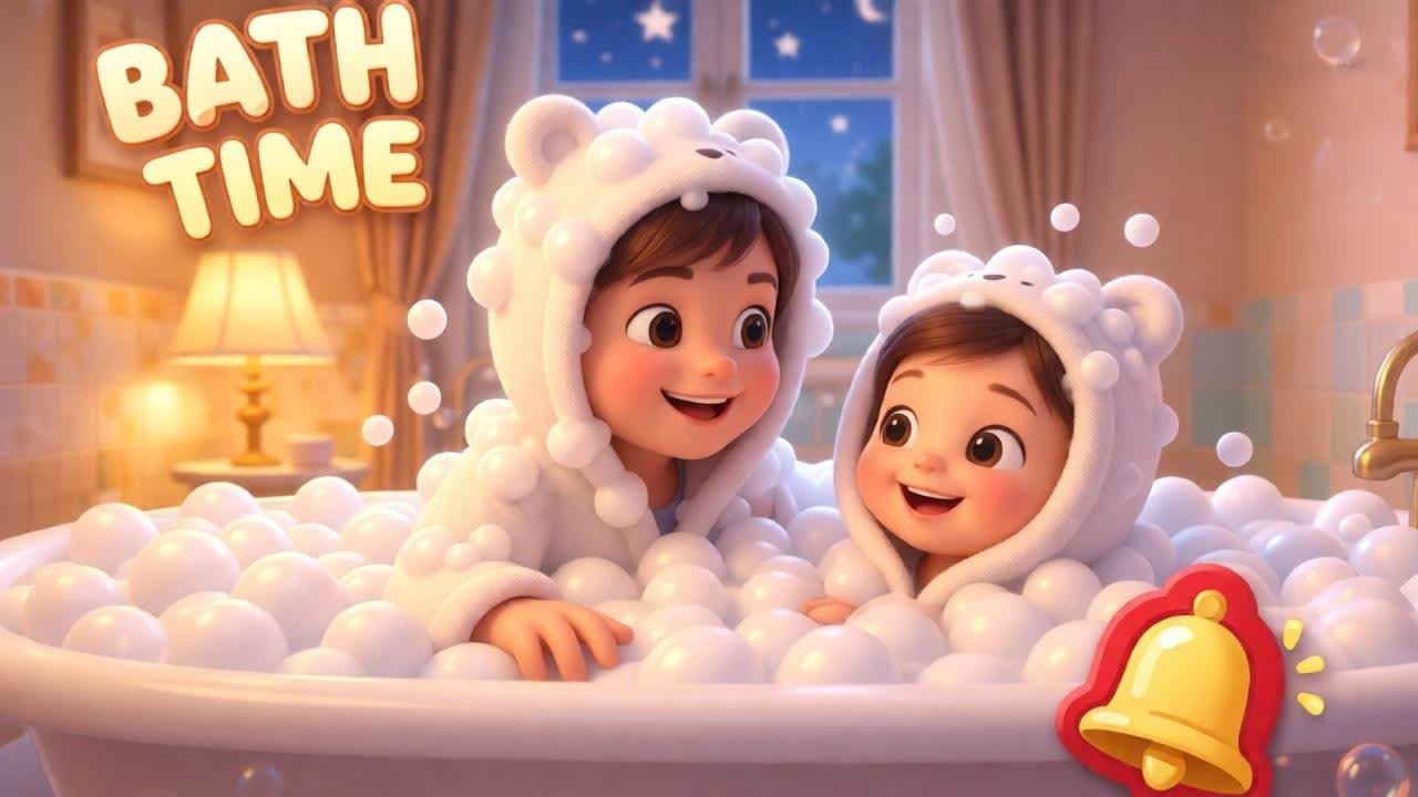 Bath Time Song | Fun Bubble Bath for Kids | Baby Shark Style #kidssongs #babyshark @LunaandMiloTV