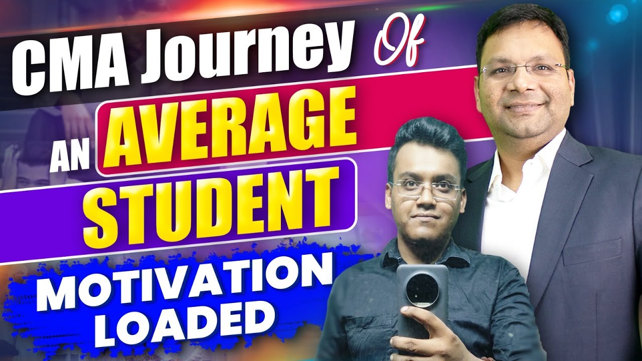 Can An Average Student Pass CMA Exam ? | Motivational Story of CMA Moinak Kansabanik