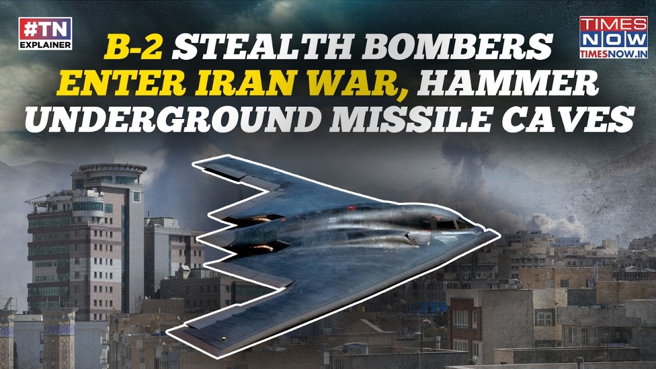 US B-2 Stealth Bombers Enter Iran Air War, Hammer Underground Missile Facilities| IRGC Loses Claws?