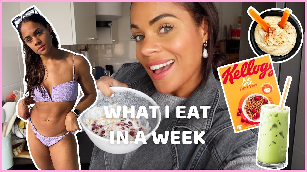 What I EAT in a WEEK 🍎🏋🏽‍♀️🫐|| Denise Anna